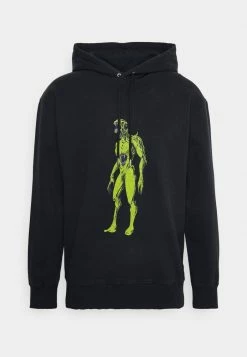 Han Kjøbenhavn ARTWORK HOODIE - Sweatshirt - Faded Black -Han Kjøbenhavn Shop 46de333710e64537ab3efff5a2a66203