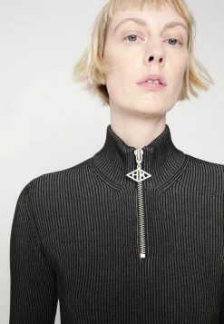 Han Kjøbenhavn HALF ZIP - Jumper - Black -Han Kjøbenhavn Shop 4713c104a6f146eb8b9964ada852ae92