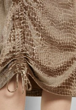 Han Kjøbenhavn RUCHE DRESS - Cocktail Dress / Party Dress - Light Brown -Han Kjøbenhavn Shop 4b40c05db9ae4166922fe726112d39fc