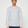 Han Kjøbenhavn CASUAL TEE LONG SLEEVE - Long Sleeved Top - Light Grey Melange Logo 2 Han Kjøbenhavn CASUAL TEE LONG SLEEVE - Long Sleeved Top - Light Grey Melange Logo -Han Kjøbenhavn Shop 4c39a10a2f834cdbad482a497dc6d984