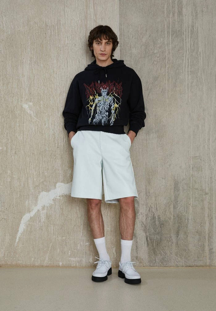 ARTWORK HOODIE - Sweatshirt - faded black Han Kjøbenhavn ARTWORK HOODIE - Sweatshirt - Faded Black -Han Kjøbenhavn Shop 4da85944c68944cbbdaab42f37c1d818