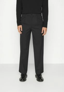 Han Kjøbenhavn BOXY PANTS - Trousers - Black