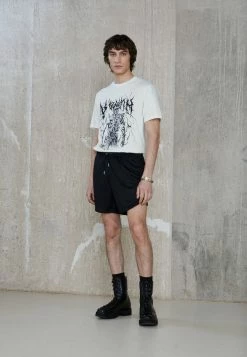 Han Kjøbenhavn ARTWORK TEE SHORT SLEEVE - Print T-shirt - Off White