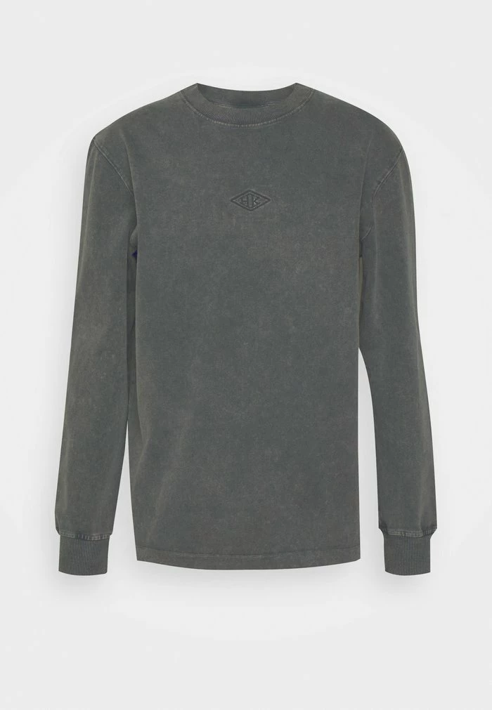 Han Kjøbenhavn DISTRESSED TEE LONG SLEEVE DIAMOND - Sweatshirt - Dark Grey 9 Han Kjøbenhavn DISTRESSED TEE LONG SLEEVE DIAMOND - Sweatshirt - Dark Grey - Image 7