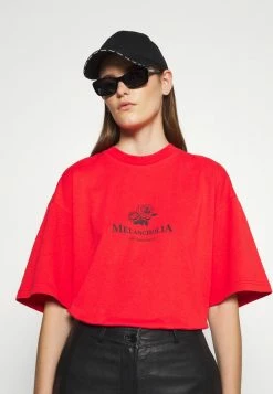 Han Kjøbenhavn BOYFRIEND TEE SHORT SLEEVE - Print T-shirt - Red -Han Kjøbenhavn Shop 639de42c4c024a1dbaf0a3c96b5a650d