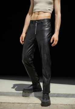 Han Kjøbenhavn STRAIGHT CUT TROUSERS - Trousers - Black -Han Kjøbenhavn Shop 63eefa76a2444cec865e0593ddbfaa73