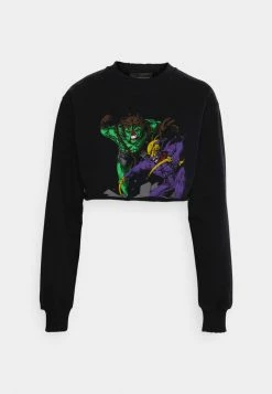 Han Kjøbenhavn CROPPED CREWNECK - Sweatshirt - Faded Black -Han Kjøbenhavn Shop 64c0e30fc4ea486d855f45594c35ab36