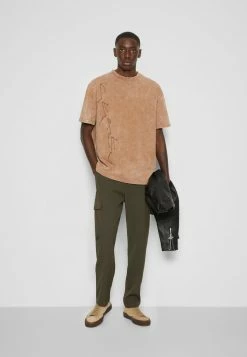 Han Kjøbenhavn BOXY TEE SHORT SLEEVE - Print T-shirt - Brown Acid -Han Kjøbenhavn Shop 670af161b9484b64bb422b004b33ea2e