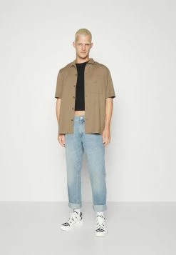 Han Kjøbenhavn SUMMER SHIRT SHORT SLEEVE - Shirt - Sand -Han Kjøbenhavn Shop 68033868478249d2a630a23f0821effa