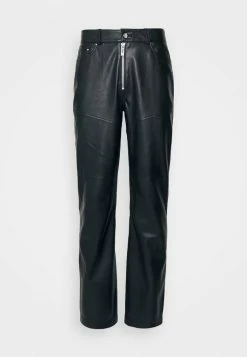 Han Kjøbenhavn STRAIGHT CUT TROUSERS - Trousers - Black -Han Kjøbenhavn Shop 6b50749c5bd84549b1148857b49a5a35