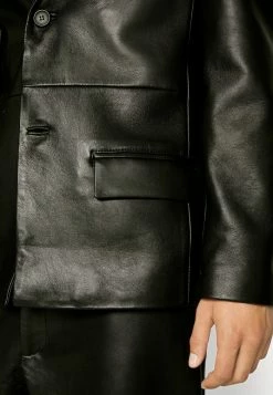 Han Kjøbenhavn Leather Jacket - Black -Han Kjøbenhavn Shop 6ef9bc409ea34ae291397663a6caaa52