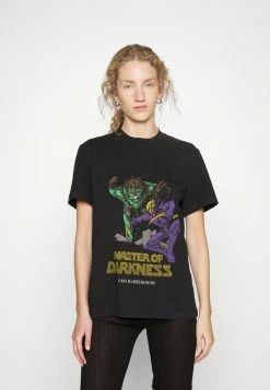 Han Kjøbenhavn ARTWORK SHORT SLEEVE - Print T-shirt - Faded Black