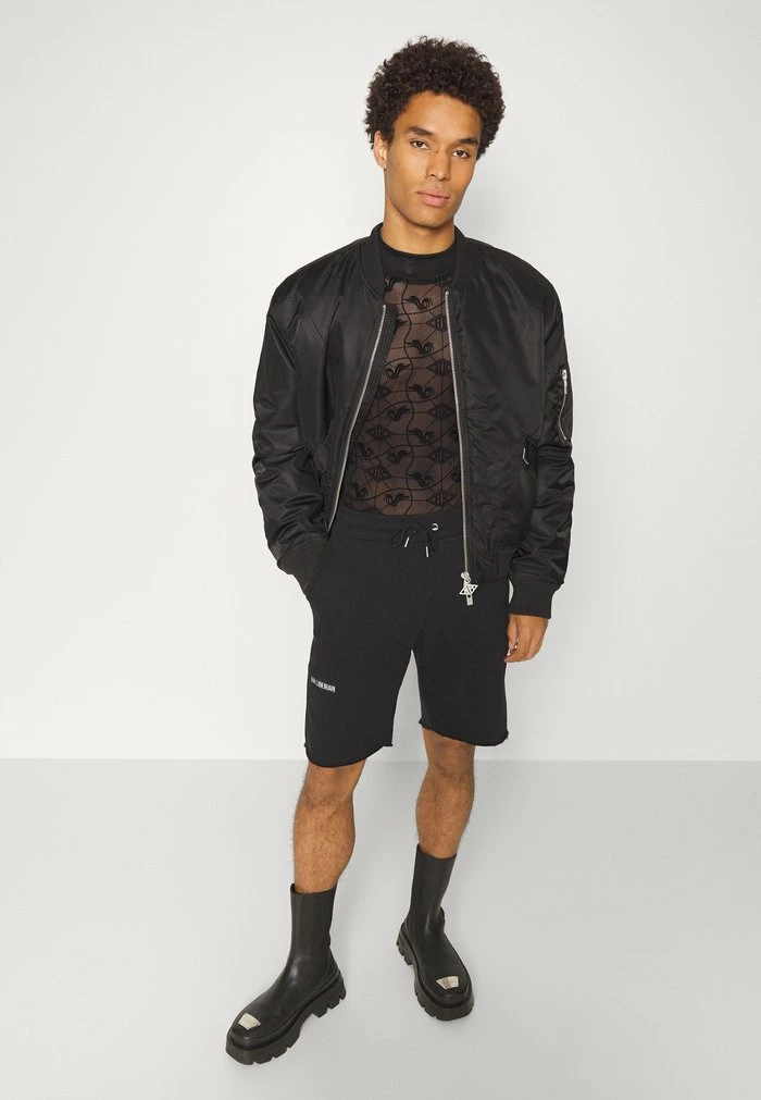 MONOGRAM TURTLENECK LONG SLEEVE - Long sleeved top - black Han Kjøbenhavn MONOGRAM TURTLENECK LONG SLEEVE - Long Sleeved Top - Black -Han Kjøbenhavn Shop 74af5304a03b434bb791fa01a84ddd44