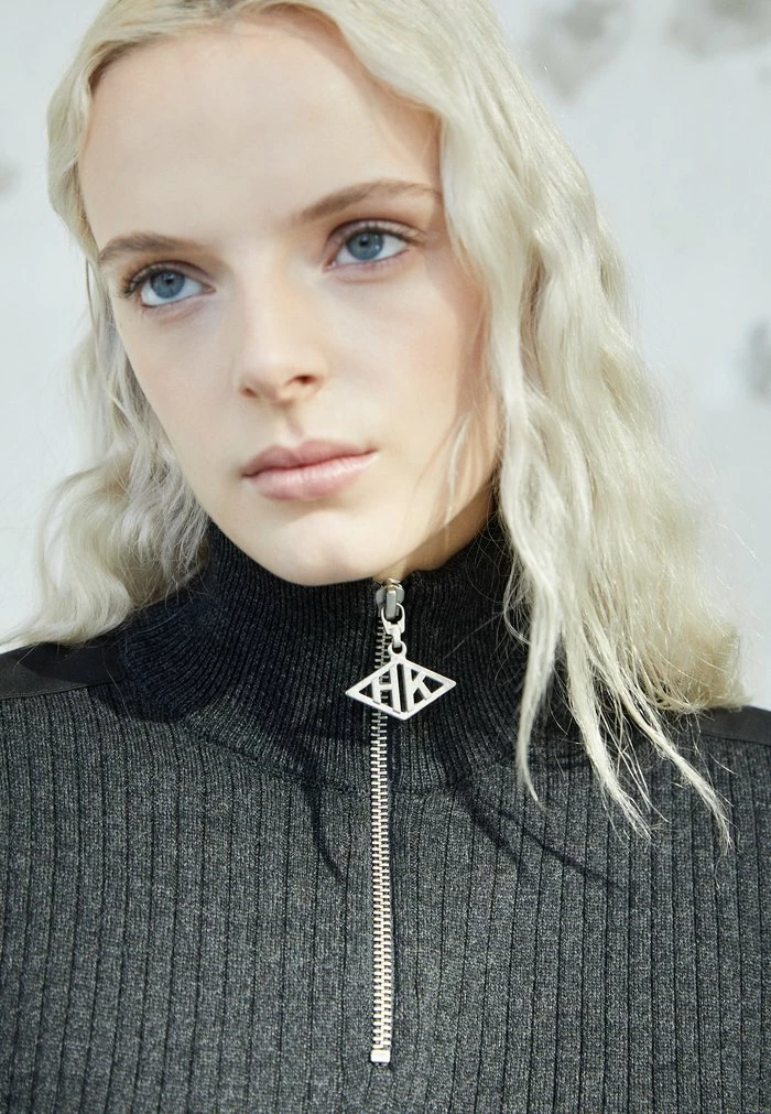 HALF ZIP - Jumper - black Han Kjøbenhavn HALF ZIP - Jumper - Black -Han Kjøbenhavn Shop 76927bc5972a4f56b80e9613b3d0121a