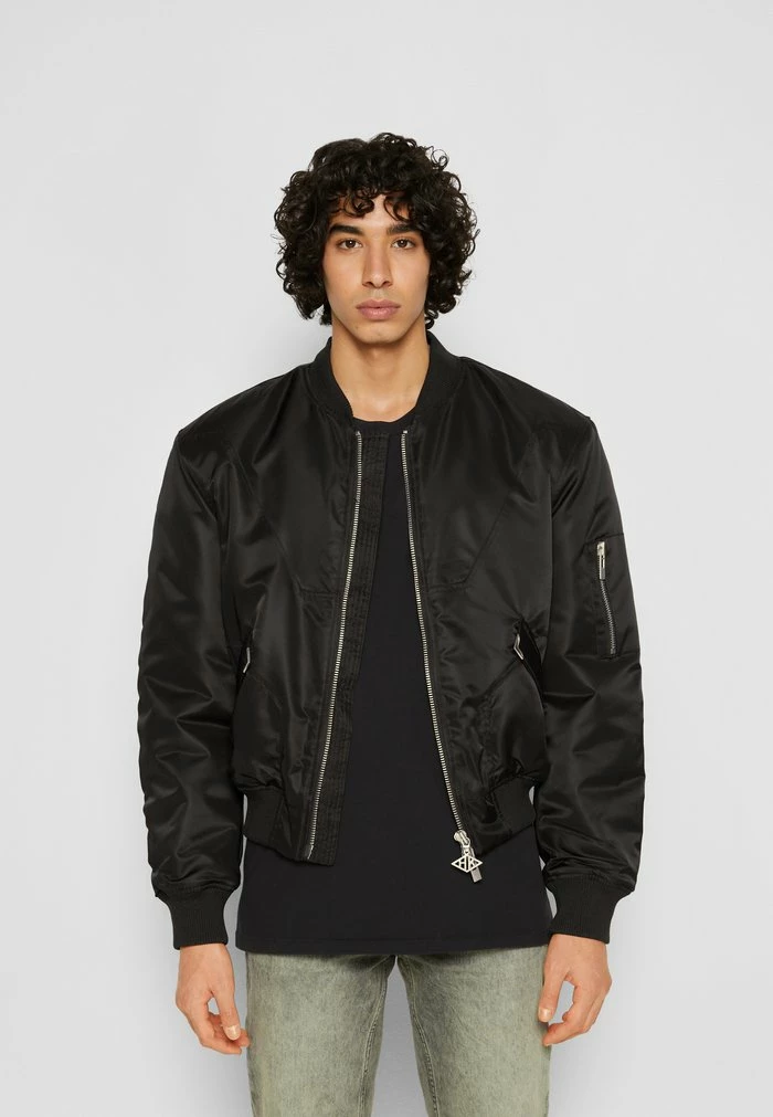 BOMBER - Bomber Jacket - black Han Kjøbenhavn BOMBER - Bomber Jacket - Black -Han Kjøbenhavn Shop 76a100e46c0a4877ab2eb38246fa5f45