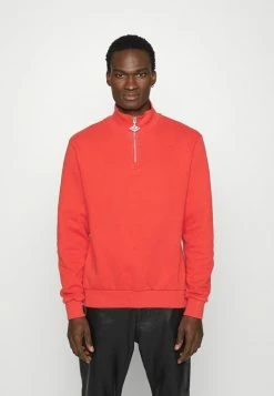Han Kjøbenhavn HALF ZIP - Sweatshirt - Red