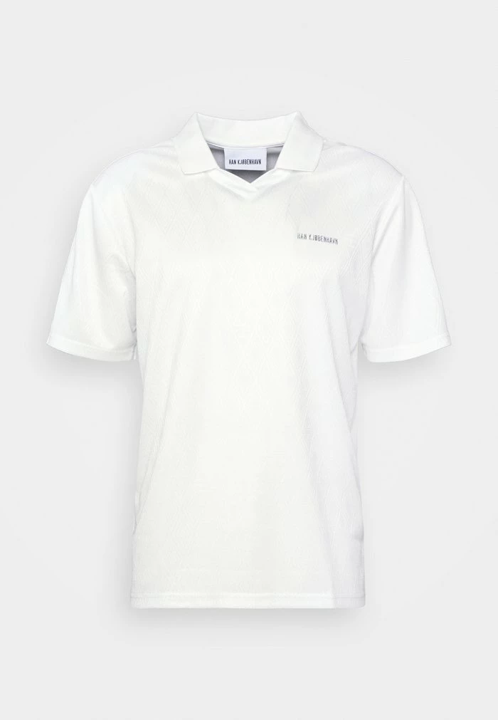 FOOTBALL TEE SHORT SLEEVE - Polo shirt - off white Han Kjøbenhavn FOOTBALL TEE SHORT SLEEVE - Polo Shirt - Off White -Han Kjøbenhavn Shop 7bc603c47a064635abadcc19e7250eb2