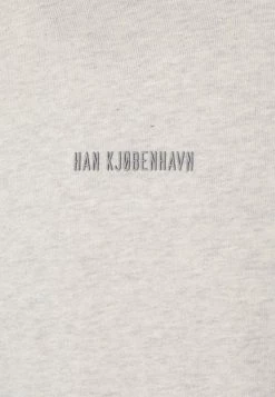 Han Kjøbenhavn DISTRESSED TEE SHORT SLEEVE LOGO - Basic T-shirt - Grey Melange -Han Kjøbenhavn Shop 7c75600a8a3f487987ef9150cd1e418a