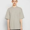 Han Kjøbenhavn DISTRESSED TEE SHORT SLEEVE - Basic T-shirt - Grey Melange 2 Han Kjøbenhavn DISTRESSED TEE SHORT SLEEVE - Basic T-shirt - Grey Melange -Han Kjøbenhavn Shop 7f8693b9d6914d3987d5b7e4b09dbd76