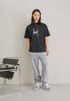 Han Kjøbenhavn ARTWORK BOXY TEE SHORT SLEEVE - Print T-shirt - Faded Black