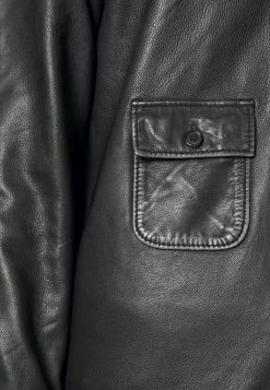 Han Kjøbenhavn Leather Jacket - Black Leather -Han Kjøbenhavn Shop 83a9ed82d4194f2487bed88bd0578b7b