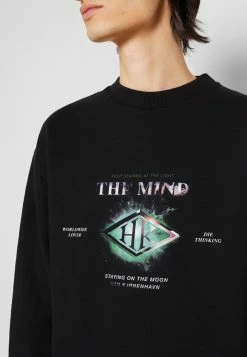 Han Kjøbenhavn ARTWORK CREW - Sweatshirt - Faded Black Galaxy -Han Kjøbenhavn Shop 863e64d0beaa47b3a3d23abc13a74839