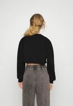 Han Kjøbenhavn CROPPED CREWNECK - Sweatshirt - Faded Black -Han Kjøbenhavn Shop 8657617599404d8e8b865e60c8c95b82