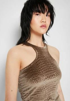 Han Kjøbenhavn RUCHE DRESS - Cocktail Dress / Party Dress - Light Brown -Han Kjøbenhavn Shop 86637dd6ac6c49ee8352d291da53f189