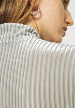 Han Kjøbenhavn HALF ZIP DRESS - Shift Dress - Silver -Han Kjøbenhavn Shop 87193c081ad441e0a4ca86cc40d586b5