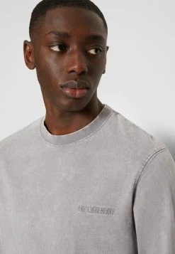 Han Kjøbenhavn CASUAL TEE LONG SLEEVE - Long Sleeved Top - Grey Acid -Han Kjøbenhavn Shop 87ff985799b64ee9ae6a038de9b1176b