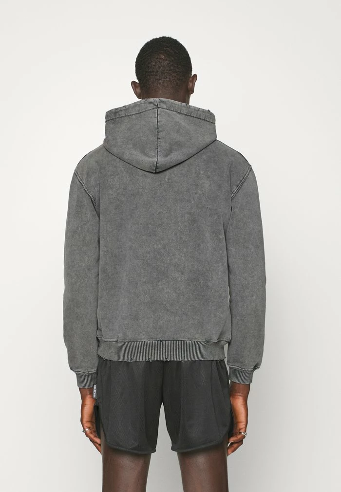 HOODIE DIAMOND - Sweatshirt - distressed dark grey Han Kjøbenhavn HOODIE DIAMOND - Sweatshirt - Distressed Dark Grey -Han Kjøbenhavn Shop 885a0520e42f4f0ebbf7947c7fb55ab8