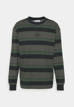 Han Kjøbenhavn BOXY TEE LONG SLEEVE - Long Sleeved Top - Dark Tonal -Han Kjøbenhavn Shop 8c653e32d50940ed90dc8480cf97668b