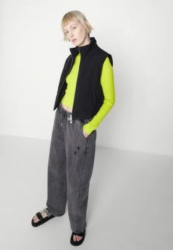 Han Kjøbenhavn PANTS WIDE LEG - Tracksuit Bottoms - Black Acid -Han Kjøbenhavn Shop 8f988ffc2aba4954847fd2beaecd593d