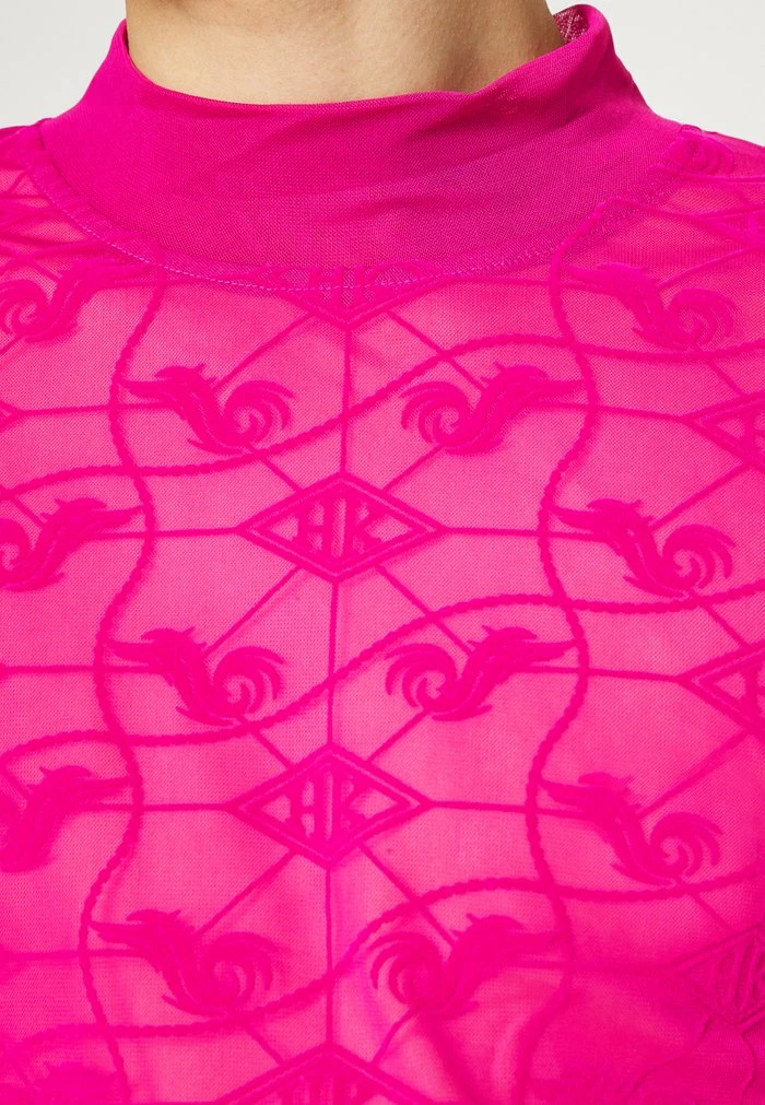 MONOGRAM TURTLENECK LONG SLEEVE - Long sleeved top - magenta Han Kjøbenhavn MONOGRAM TURTLENECK LONG SLEEVE - Long Sleeved Top - Magenta -Han Kjøbenhavn Shop 92015a9d130e4e5a955ddbf632a705cf