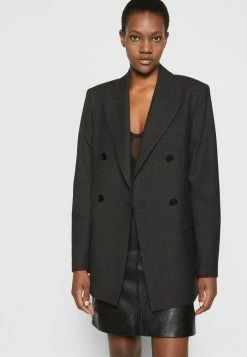 Han Kjøbenhavn BOXY SUIT - Short Coat - Dark Grey -Han Kjøbenhavn Shop 92c114091c484524a54646a8884abde3