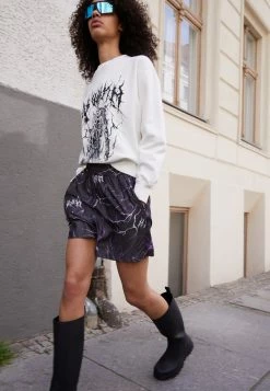 Han Kjøbenhavn WIDE LEG BASKET - Shorts - Purple -Han Kjøbenhavn Shop 92d2096c85764f209b0044c30b680128