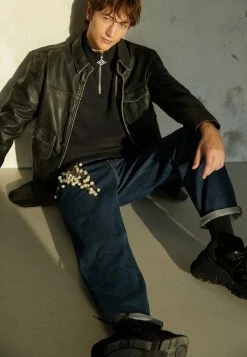 Han Kjøbenhavn Relaxed Fit Jeans - Medium Blue -Han Kjøbenhavn Shop 93a828c158b44296bb477be89d2e0c5d