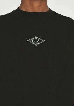 Han Kjøbenhavn BOXY TEE SHORT SLEEVE - Basic T-shirt - Faded Black Diamond -Han Kjøbenhavn Shop 93cb8489efd9414386a39af55c0b55d3