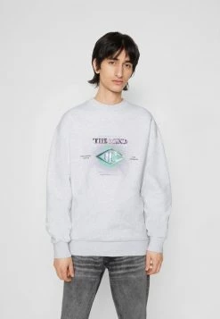 Han Kjøbenhavn ARTWORK CREW - Sweatshirt - Light Grey Galaxy