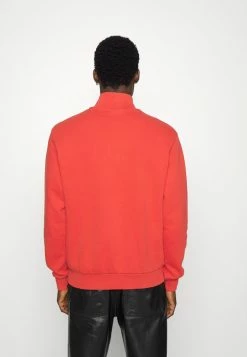 Han Kjøbenhavn HALF ZIP - Sweatshirt - Red -Han Kjøbenhavn Shop 9994f879cfa5472cb61ac3237f4664c2