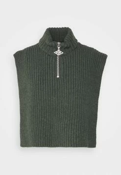 Han Kjøbenhavn HALF ZIP NECK - Jumper - Green -Han Kjøbenhavn Shop 9d4319606eb2498baec14292d54556f3