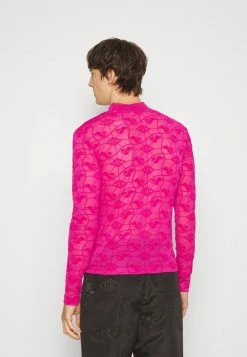 Han Kjøbenhavn MONOGRAM TURTLENECK LONG SLEEVE - Long Sleeved Top - Magenta 4 Han Kjøbenhavn MONOGRAM TURTLENECK LONG SLEEVE - Long Sleeved Top - Magenta -Han Kjøbenhavn Shop 9d65e722fa524a86bb7c9a801586810c