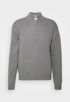 Han Kjøbenhavn ZIP TURTLENECK - Jumper - Grey Melange -Han Kjøbenhavn Shop 9f0c9b6b6d484c2eadac34704f168ec2