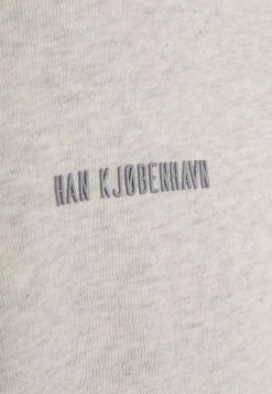 Han Kjøbenhavn DISTRESSED TEE LONG SLEEVE LOGO - Long Sleeved Top - Grey Melange -Han Kjøbenhavn Shop 9f5b9ac22ece4bdbae44907dc89f814f