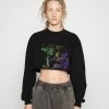 Han Kjøbenhavn CROPPED CREWNECK - Sweatshirt - Faded Black -Han Kjøbenhavn Shop 9f96853ba5ee4860b9395d9ea2ee9c2d