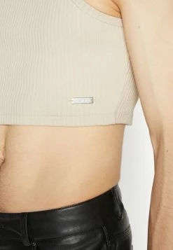 Han Kjøbenhavn CROPPED RACER UNISEX - Top - Sand -Han Kjøbenhavn Shop a49e46288a9b4cb697028ec150948a9e