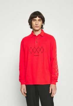 Han Kjøbenhavn SHIRT LONG SLEEVE - Polo Shirt - Red