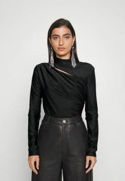 Han Kjøbenhavn LONG SLEEVE - Long Sleeved Top - Black