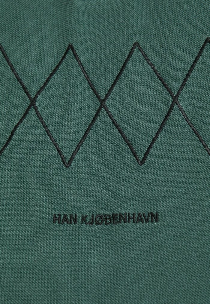 SHIRT LONG SLEEVE - Polo shirt - dusty green Han Kjøbenhavn SHIRT LONG SLEEVE - Polo Shirt - Dusty Green -Han Kjøbenhavn Shop a67d8c10449b4a0c923a7fc650f72969