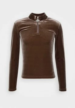 Han Kjøbenhavn HALF ZIP SHARP LONG SLEEVE - Sweatshirt - Brown 7 Han Kjøbenhavn HALF ZIP SHARP LONG SLEEVE - Sweatshirt - Brown -Han Kjøbenhavn Shop a716fb26a8c540298bad44ac0f2d3959